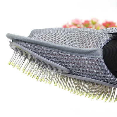 Pet Grooming Glove Hair Removal Brush Cat Dog Fur Hair