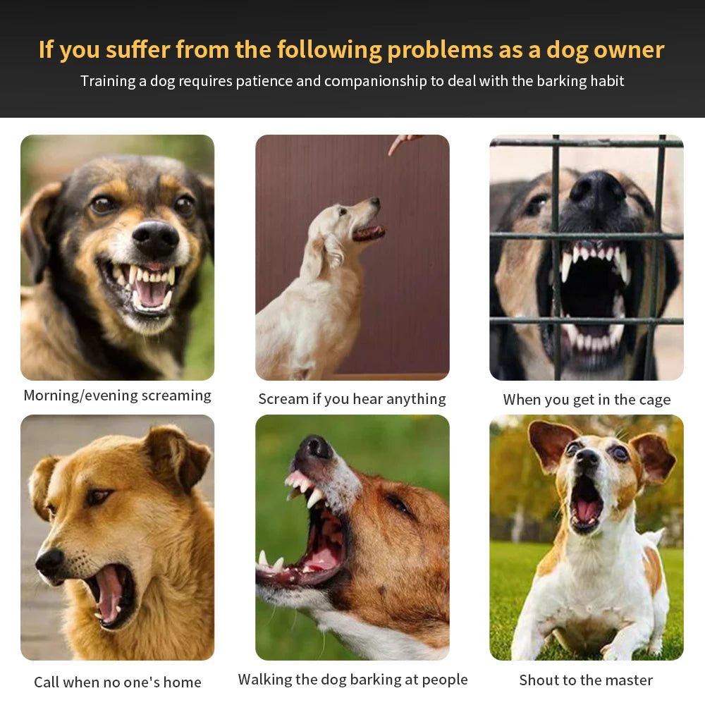 Dog Training Collar Anti-barking Collar Automatic Anti Bark Dog Collar