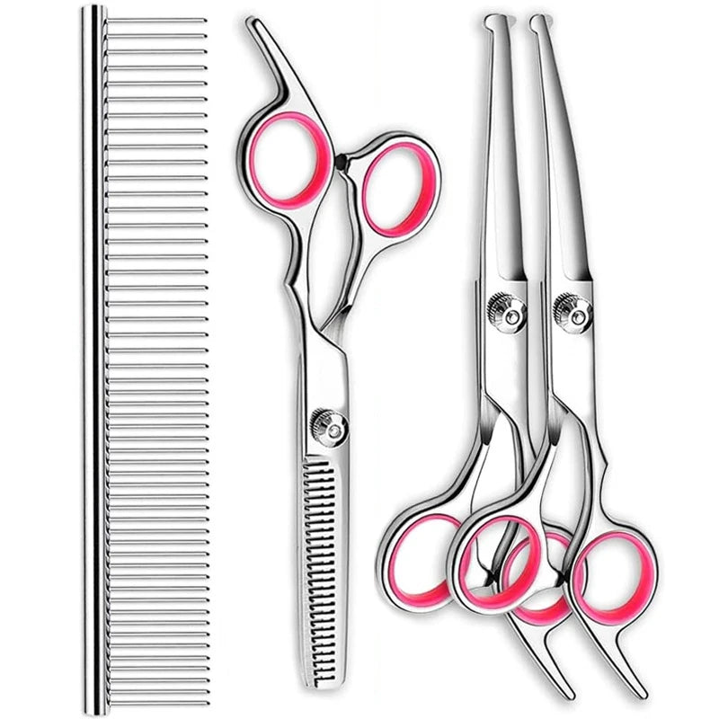 Sharp And Durable Titanium Coated Professional Dog Grooming