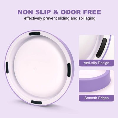 Pet Dog Slow Feeder Bowl Fun Non Slip Anti-Gulping Slower Food Feeding Dishes Eco Dog Bowl for Large Medium Small Dogs Puppy