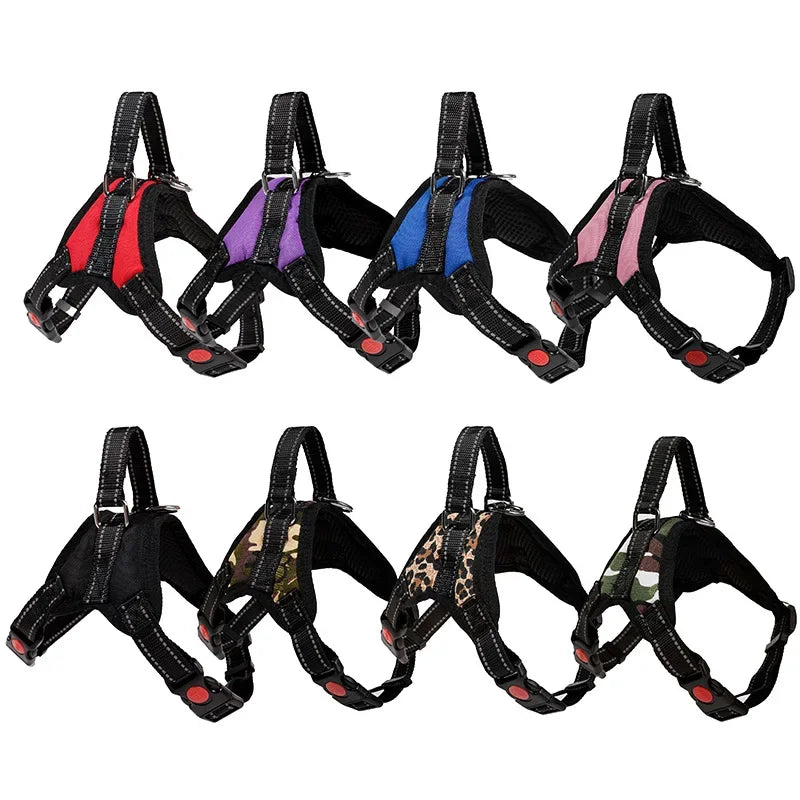 Saddle Dog Harness Reflective Adjustable Pet Harness