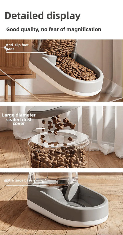 Dog water dispenser cat automatic feeder dog feeding water