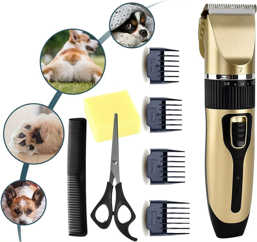 Dog Clippers Cordless Dog Grooming Clippers Rechargeable