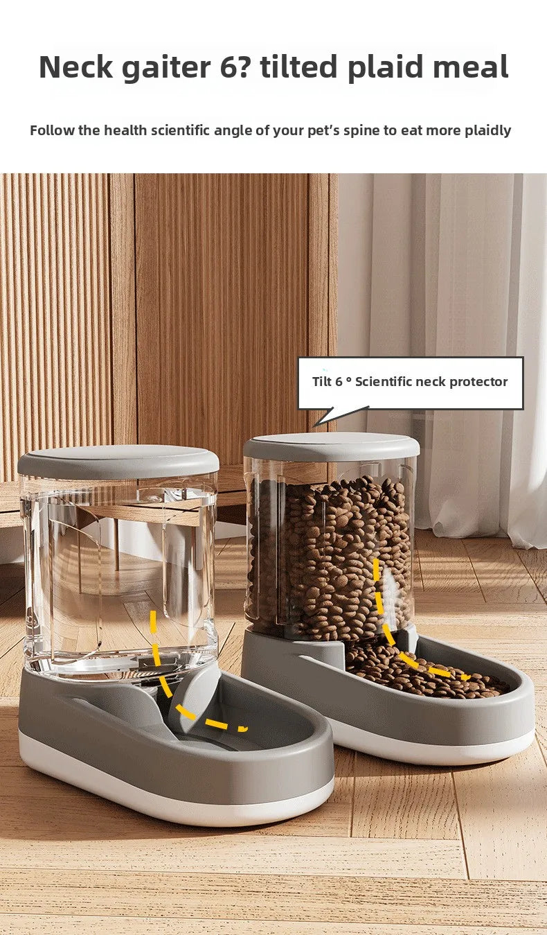 Dog water dispenser cat automatic feeder dog feeding water