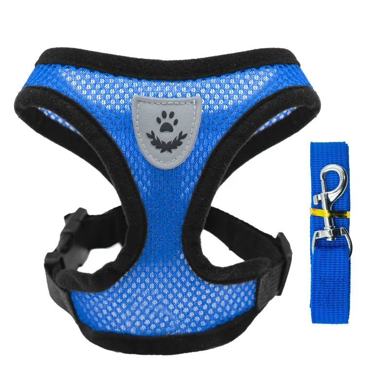 Puppy Harness Set Dog Accessories Adjustable Puppy