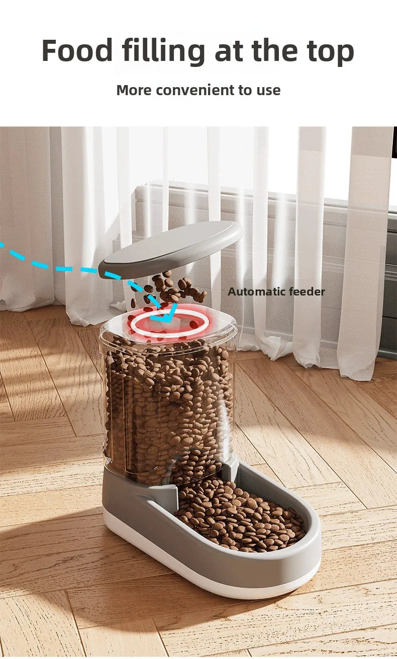 Dog water dispenser cat automatic feeder dog feeding water