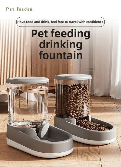 Dog water dispenser cat automatic feeder dog feeding water