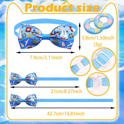 50pcs Small Dog Bowtis Pet Bowknot Fashion Dog Grooming For Dogs