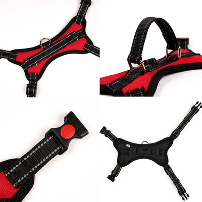 Saddle Dog Harness Reflective Adjustable Pet Harness