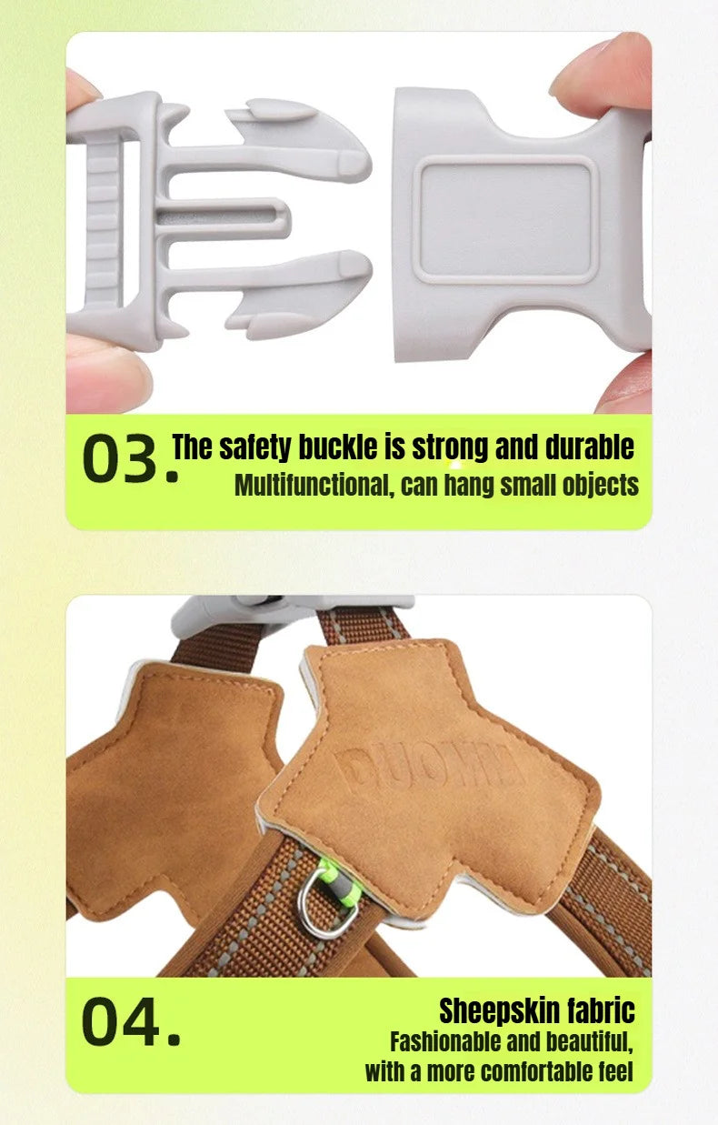 Dog Collar Leash Harness Pet Small Collars Puppy Supplies Adjustable