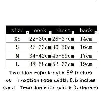 Dog Harness and Leash Set-Includes dog collar and leash