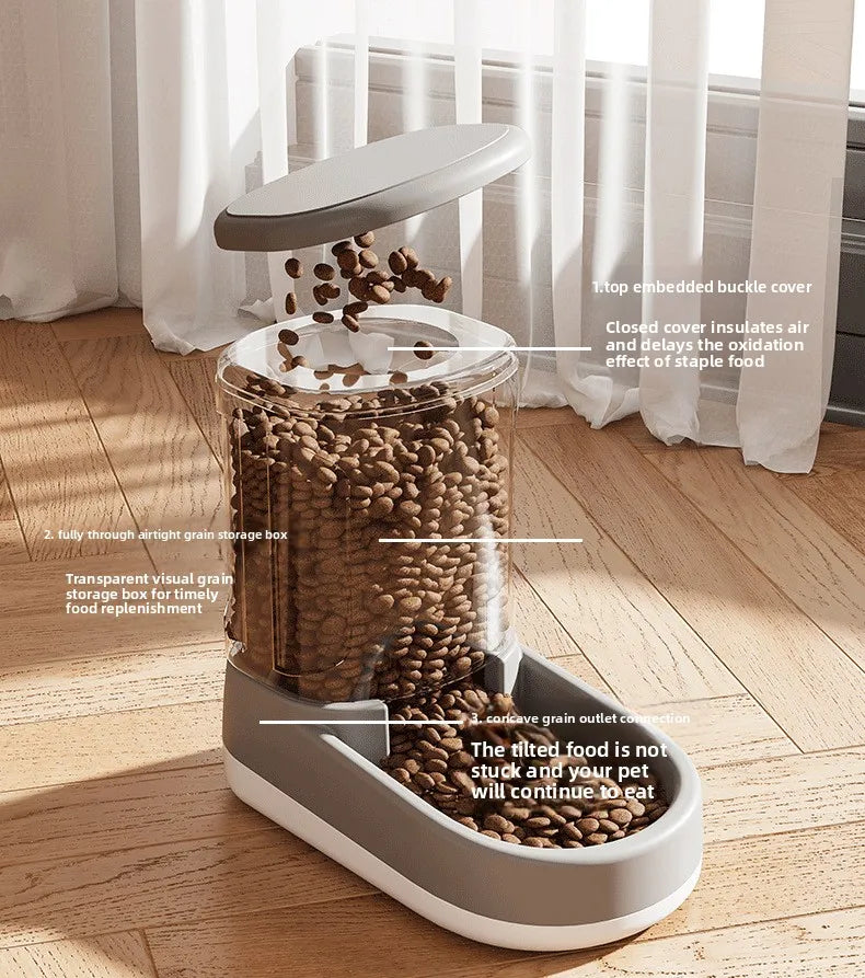 Dog water dispenser cat automatic feeder dog feeding water