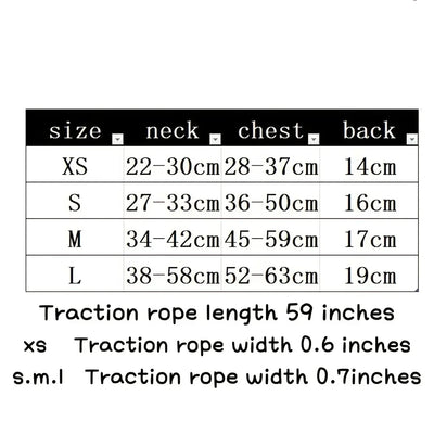 Dog Harness and Leash Set-Includes dog collar and leash