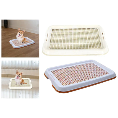 Dog Potty Toilet Training Tray, Training Pads Holder,18.5"x13.8"