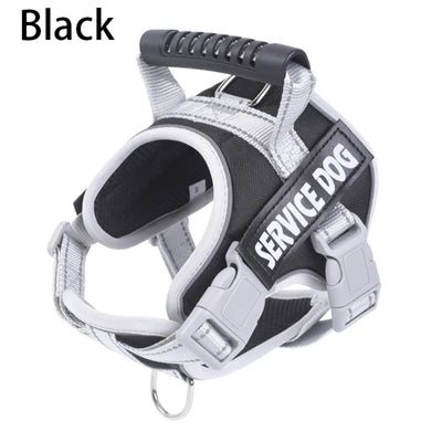 Chest Collars Adjustable Dog Harness Reflective Leash Set Reflective