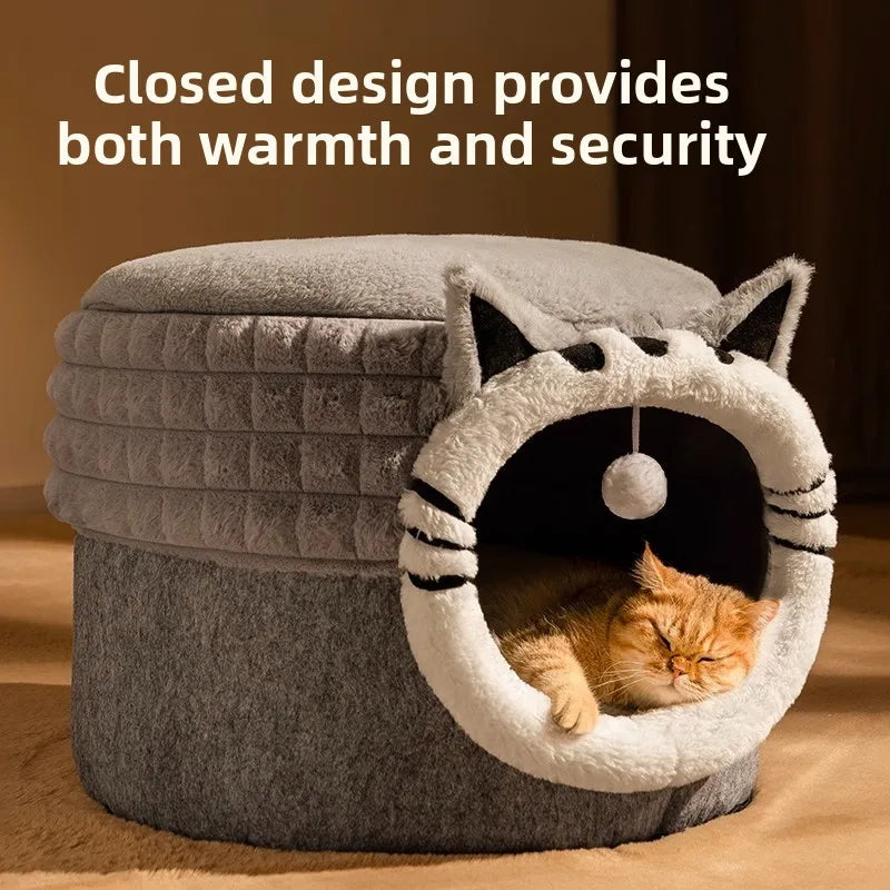 Cat litter, warm in winter, closed cat, universal security in all seasons