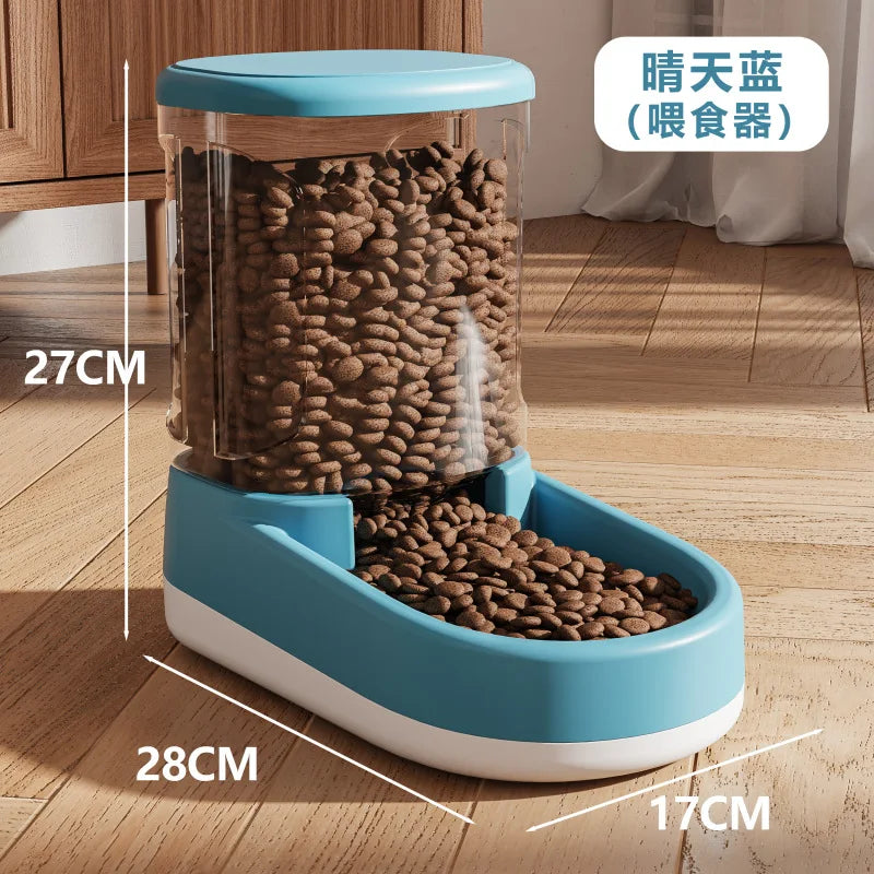 Dog water dispenser cat automatic feeder dog feeding water