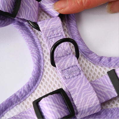 Dog Harness and Leash Set-Includes dog collar and leash