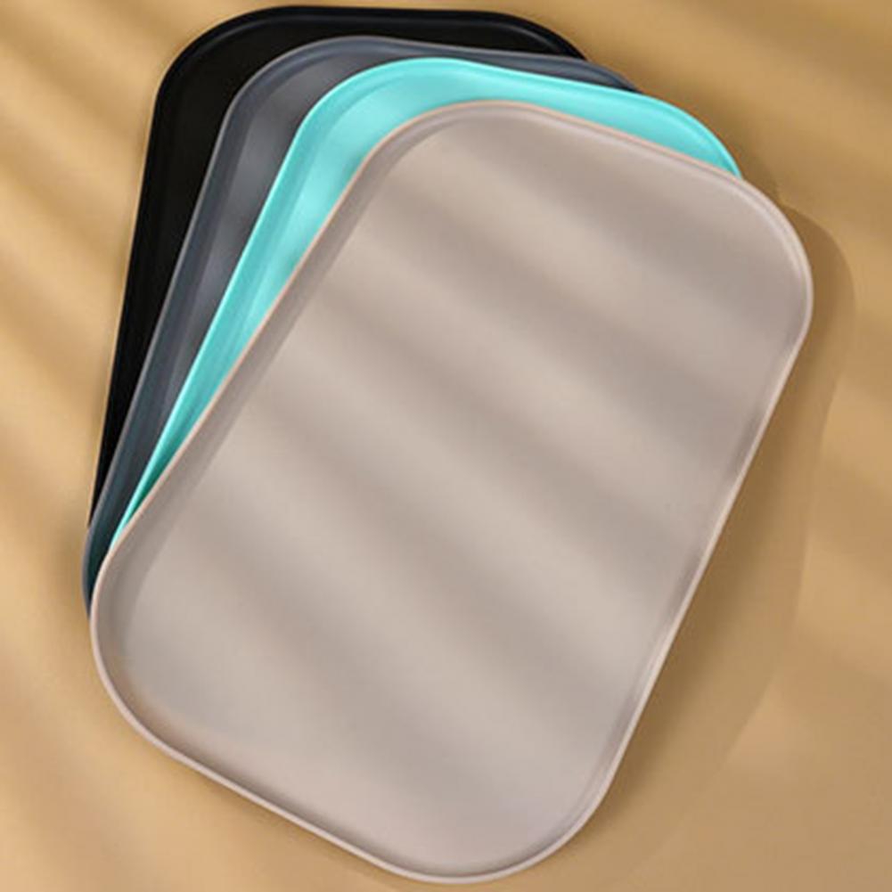 Pet Silicone Food Mat Placemat Waterproof Prevent Spills Dog Feeding