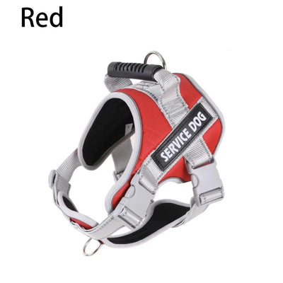 Chest Collars Adjustable Dog Harness Reflective Leash Set Reflective