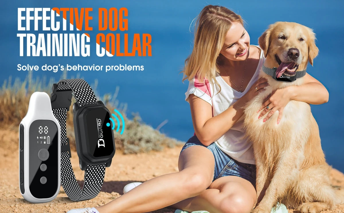 800m Digital Dog Training Collar Waterproof Rechargeable Remote