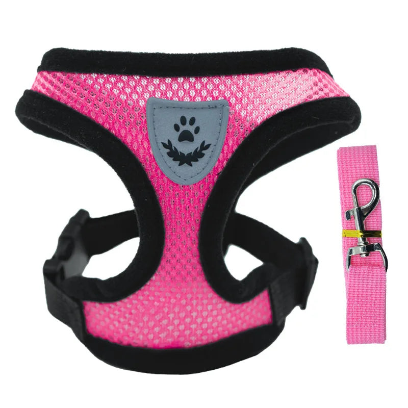 Puppy Harness Set Dog Accessories Adjustable Puppy