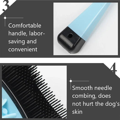 Dog Brush Cat Grooming Brush Self Cleaning Static