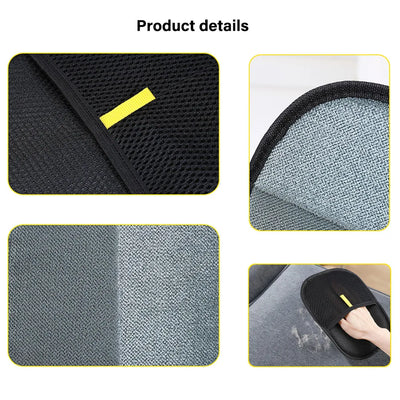 Pet Grooming Gloves Static Dedusting Brush Pet Hair Remover