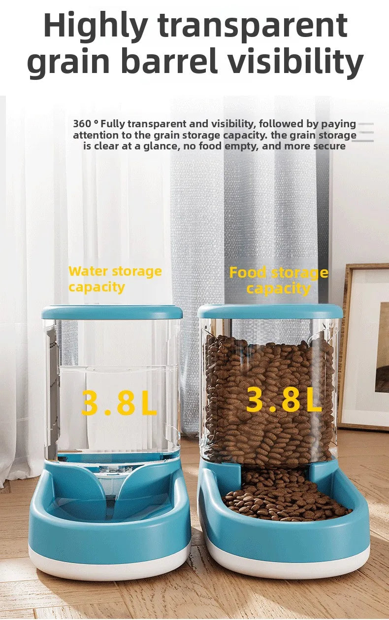 Dog water dispenser cat automatic feeder dog feeding water