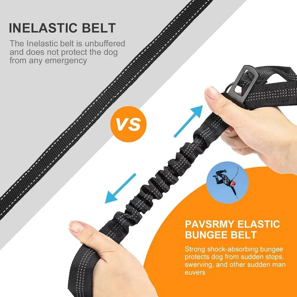 2 Packs Dog Seat Belt for Car, Upgrade 3-In-1 Dog Seatbelt with Adjustable Metal